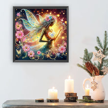 Load image into Gallery viewer, Diamond Painting - Partial Special Shaped - elf girl (30*30CM)
