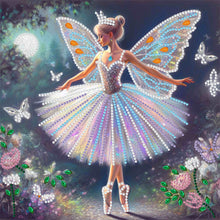 Load image into Gallery viewer, Diamond Painting - Partial Special Shaped - elf girl (30*30CM)
