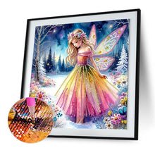 Load image into Gallery viewer, Diamond Painting - Partial Special Shaped - elf girl (30*30CM)
