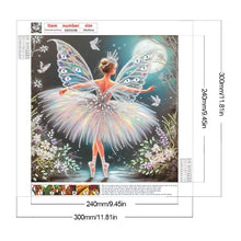 Load image into Gallery viewer, Diamond Painting - Partial Special Shaped - elf girl (30*30CM)
