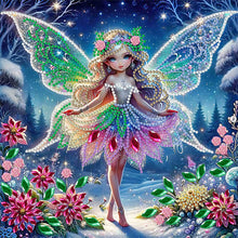Load image into Gallery viewer, Diamond Painting - Partial Special Shaped - elf girl (30*30CM)
