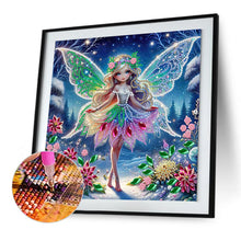 Load image into Gallery viewer, Diamond Painting - Partial Special Shaped - elf girl (30*30CM)
