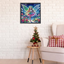 Load image into Gallery viewer, Diamond Painting - Partial Special Shaped - elf girl (30*30CM)
