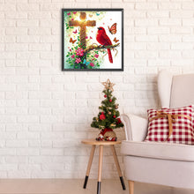 Load image into Gallery viewer, Diamond Painting - Partial Special Shaped - cardinal cross (30*30CM)
