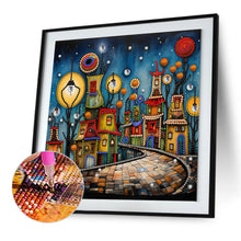 Load image into Gallery viewer, Diamond Painting - Partial Special Shaped - color house (30*30CM)
