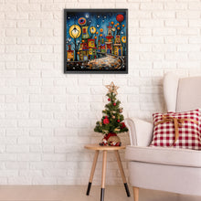 Load image into Gallery viewer, Diamond Painting - Partial Special Shaped - color house (30*30CM)
