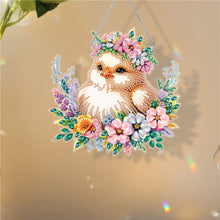 Load image into Gallery viewer, Acrylic Single-Side Cute Chick Diamond Painting Hanging Pendant for Office Decor
