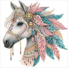 Load image into Gallery viewer, Diamond Painting - Partial Special Shaped - unicorn (30*30CM)
