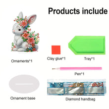 Load image into Gallery viewer, Single-Side Special Shape Flower Cute Animal Desktop Diamond Art for Home Decor
