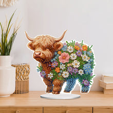 Load image into Gallery viewer, Single-Side Special Shape Flower Cute Animal Desktop Diamond Art for Home Decor
