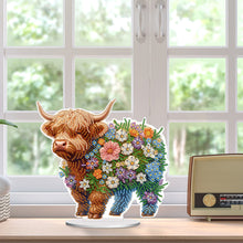 Load image into Gallery viewer, Single-Side Special Shape Flower Cute Animal Desktop Diamond Art for Home Decor
