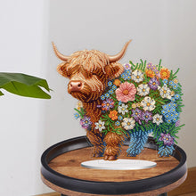 Load image into Gallery viewer, Single-Side Special Shape Flower Cute Animal Desktop Diamond Art for Home Decor
