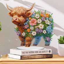 Load image into Gallery viewer, Single-Side Special Shape Flower Cute Animal Desktop Diamond Art for Home Decor
