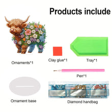 Load image into Gallery viewer, Single-Side Special Shape Flower Cute Animal Desktop Diamond Art for Home Decor
