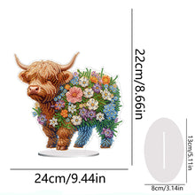 Load image into Gallery viewer, Single-Side Special Shape Flower Cute Animal Desktop Diamond Art for Home Decor
