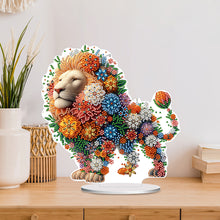 Load image into Gallery viewer, Single-Side Special Shape Flower Cute Animal Desktop Diamond Art for Home Decor
