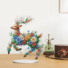 Load image into Gallery viewer, Single-Side Special Shape Flower Cute Animal Desktop Diamond Art for Home Decor
