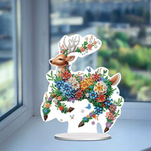 Load image into Gallery viewer, Single-Side Special Shape Flower Cute Animal Desktop Diamond Art for Home Decor
