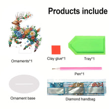 Load image into Gallery viewer, Single-Side Special Shape Flower Cute Animal Desktop Diamond Art for Home Decor
