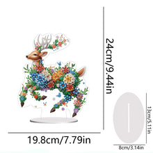 Load image into Gallery viewer, Single-Side Special Shape Flower Cute Animal Desktop Diamond Art for Home Decor
