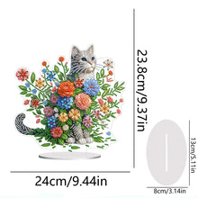 Load image into Gallery viewer, Single-Side Special Shape Flower Cute Animal Desktop Diamond Art for Home Decor
