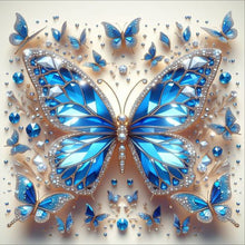 Load image into Gallery viewer, Diamond Painting - Full Round - crystal butterfly (30*30CM)

