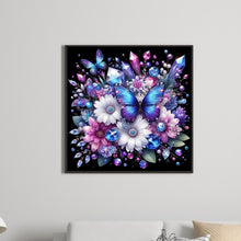 Load image into Gallery viewer, Diamond Painting - Full Round - crystal butterfly (30*30CM)
