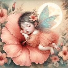 Load image into Gallery viewer, Diamond Painting - Full Round - flower elf girl (30*30CM)
