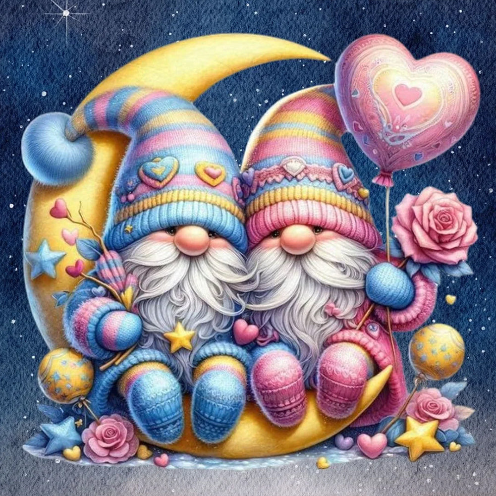 Diamond Painting - Full Round - moon goblin (30*30CM)