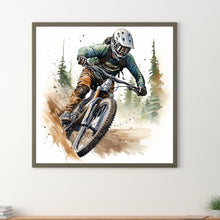 Load image into Gallery viewer, Diamond Painting - Full Round - motorcycle boy (30*30CM)
