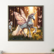 Load image into Gallery viewer, Diamond Painting - Full Round - fantasy unicorn (30*30CM)
