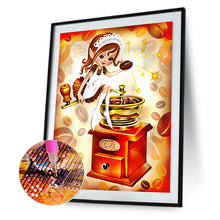 Load image into Gallery viewer, Diamond Painting - Full Round - cooking girl (30*40CM)
