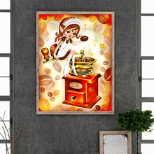 Load image into Gallery viewer, Diamond Painting - Full Round - cooking girl (30*40CM)

