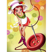 Load image into Gallery viewer, Diamond Painting - Full Round - cooking girl (30*40CM)
