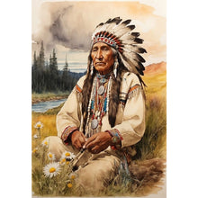 Load image into Gallery viewer, Diamond Painting - Full Square - indians (50*70CM)
