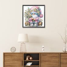 Load image into Gallery viewer, Diamond Painting - Partial Special Shaped - Daisy and the Goblin (30*30CM)
