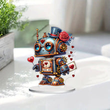 Load image into Gallery viewer, Single-Side Handmade Mechanical Rose Desktop Diamond Art Kits for Office Decor
