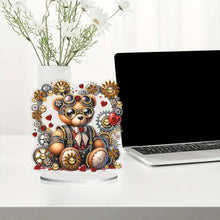 Load image into Gallery viewer, Single-Side Handmade Mechanical Rose Desktop Diamond Art Kits for Office Decor
