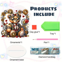 Load image into Gallery viewer, Single-Side Handmade Mechanical Rose Desktop Diamond Art Kits for Office Decor
