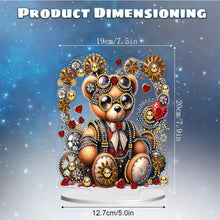 Load image into Gallery viewer, Single-Side Handmade Mechanical Rose Desktop Diamond Art Kits for Office Decor

