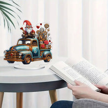 Load image into Gallery viewer, Single-Side Handmade Mechanical Rose Desktop Diamond Art Kits for Office Decor
