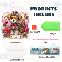 Load image into Gallery viewer, Single-Side Handmade Mechanical Rose Desktop Diamond Art Kits for Office Decor
