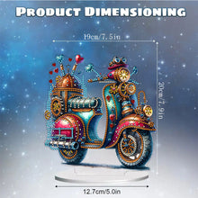 Load image into Gallery viewer, Single-Side Handmade Mechanical Rose Desktop Diamond Art Kits for Office Decor
