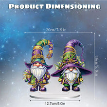 Load image into Gallery viewer, Handmade Cute Party Gnome Desktop Diamond Art Kits for Home Office Room Decor
