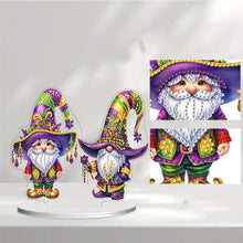 Load image into Gallery viewer, Handmade Cute Party Gnome Desktop Diamond Art Kits for Home Office Room Decor
