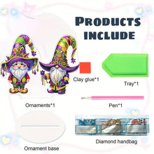 Load image into Gallery viewer, Handmade Cute Party Gnome Desktop Diamond Art Kits for Home Office Room Decor
