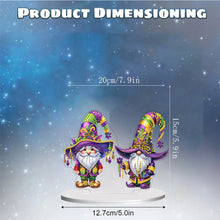 Load image into Gallery viewer, Handmade Cute Party Gnome Desktop Diamond Art Kits for Home Office Room Decor
