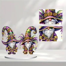 Load image into Gallery viewer, Handmade Cute Party Gnome Desktop Diamond Art Kits for Home Office Room Decor
