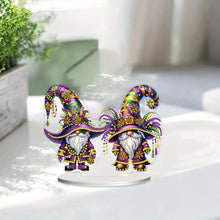 Load image into Gallery viewer, Handmade Cute Party Gnome Desktop Diamond Art Kits for Home Office Room Decor
