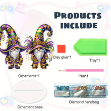 Load image into Gallery viewer, Handmade Cute Party Gnome Desktop Diamond Art Kits for Home Office Room Decor

